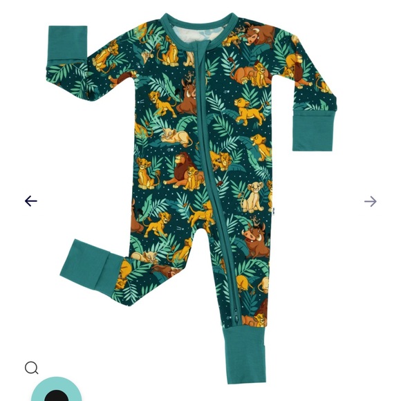 Little Sleepies Disney Simba's Sky Zippy 6-12 months - Picture 2 of 3